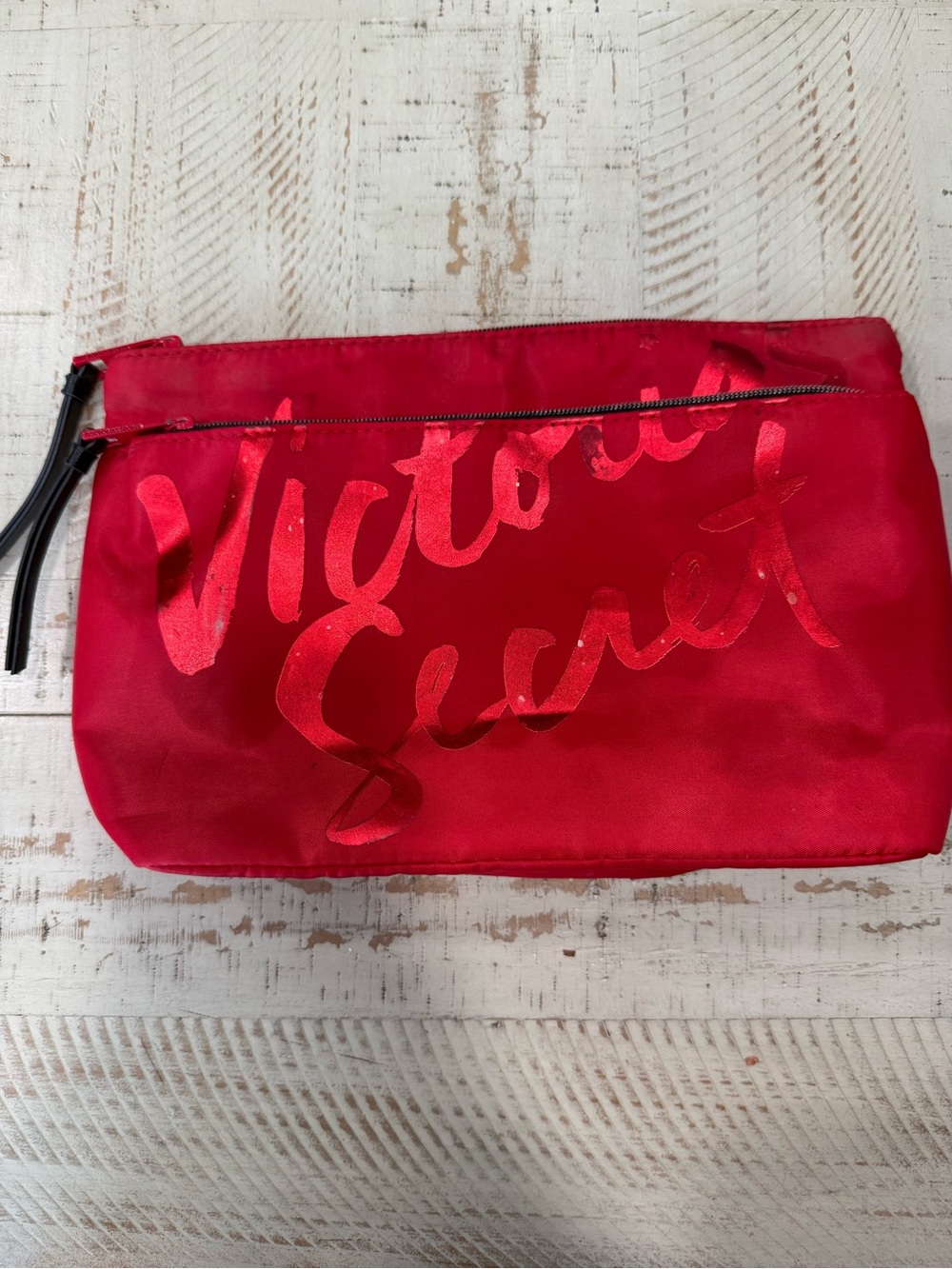 Victoria's Secret Red Makeup Bag